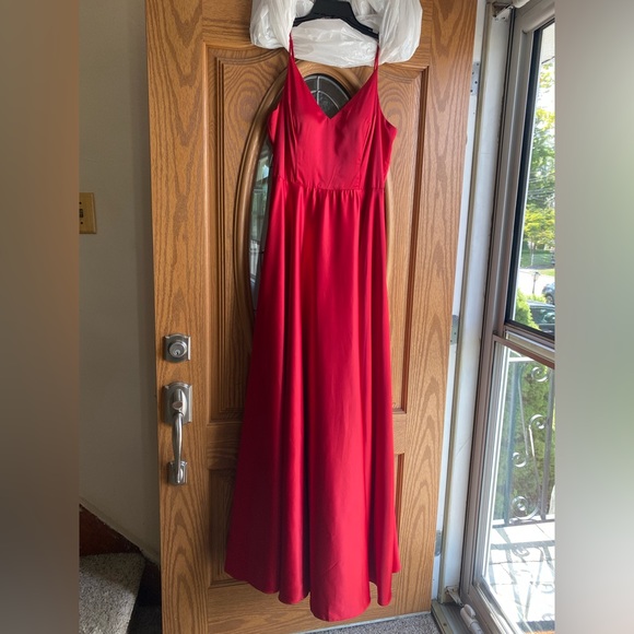 B. Smart Junior’s Prom Dress with slit - Picture 2 of 11